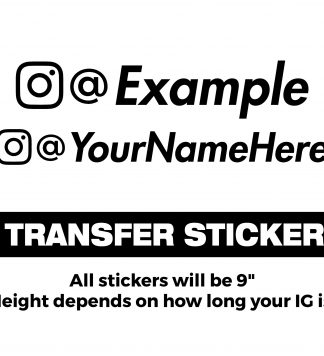 Custom IG Sticker