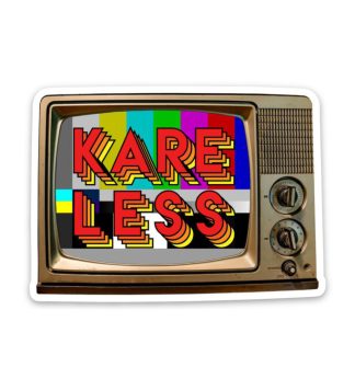 Kareless Emergency Broadcast Sticker